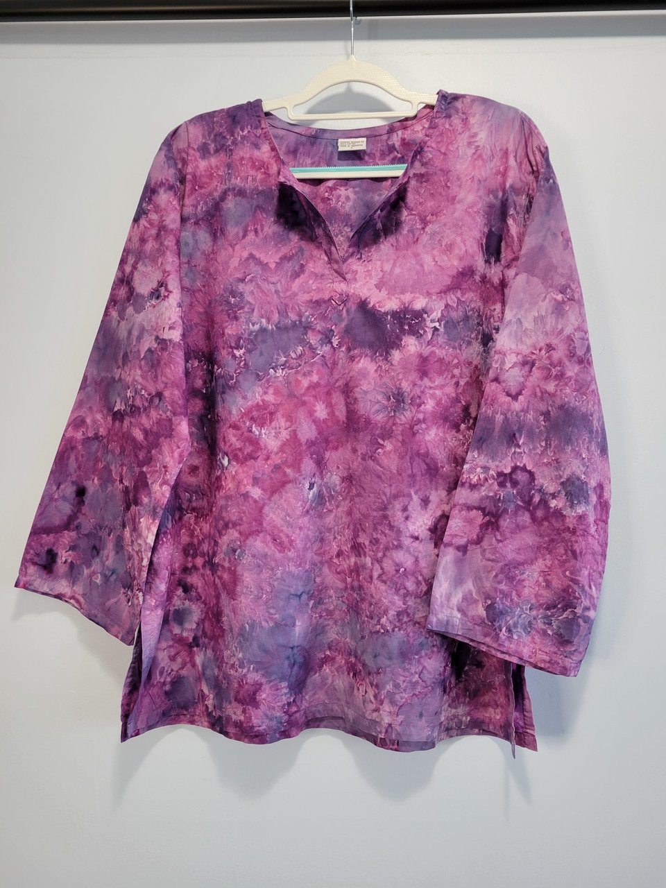 Large Cotton Tunic, Elderberry