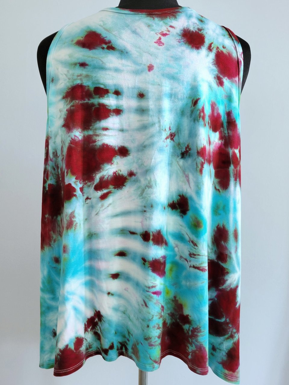 2X Luxe Rayon Swing Tank, Water Berry