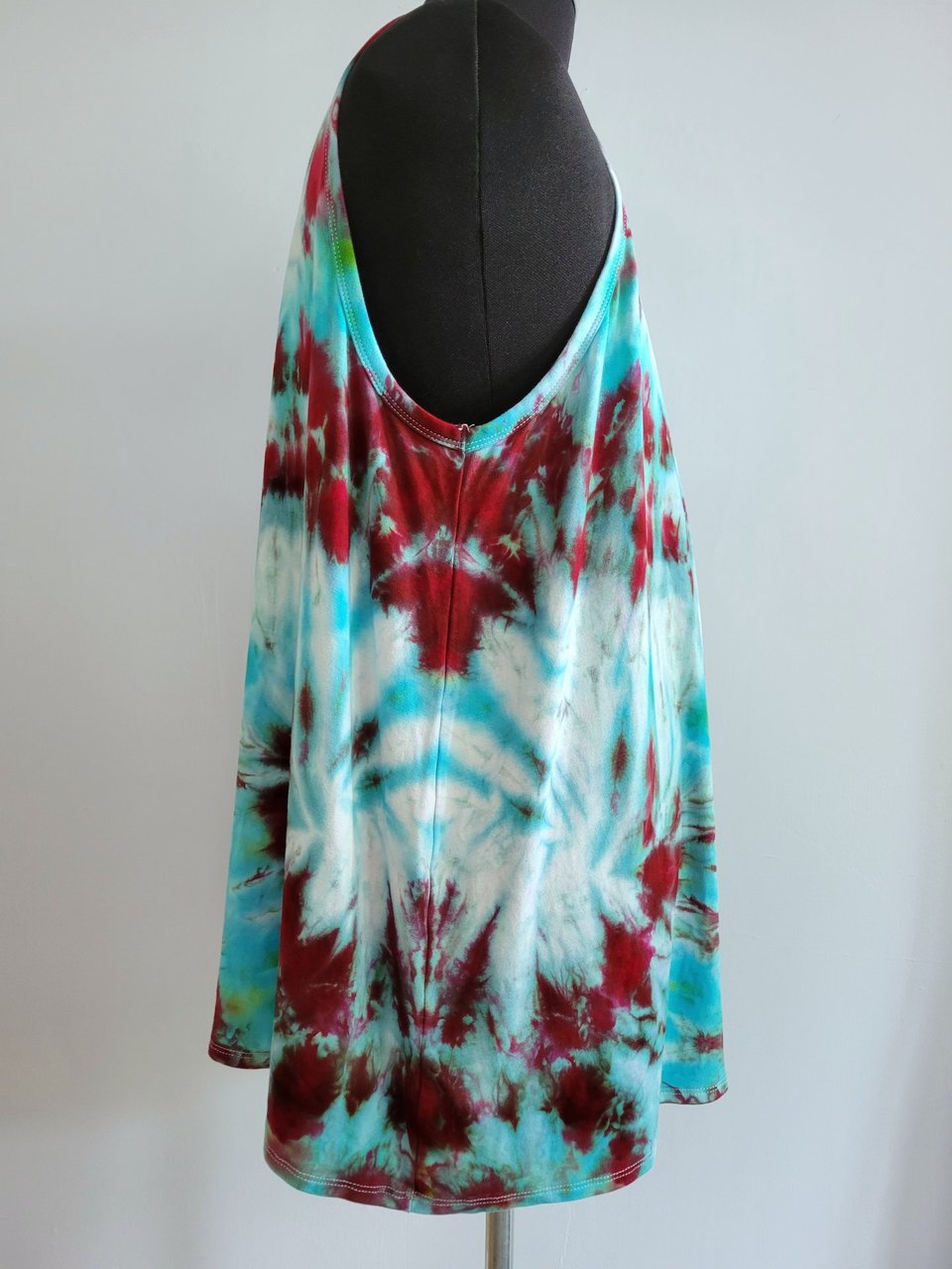 2X Luxe Rayon Swing Tank, Water Berry