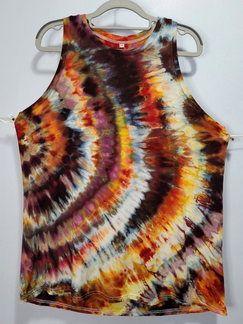 2X Racerback Tank, Petrified Wood