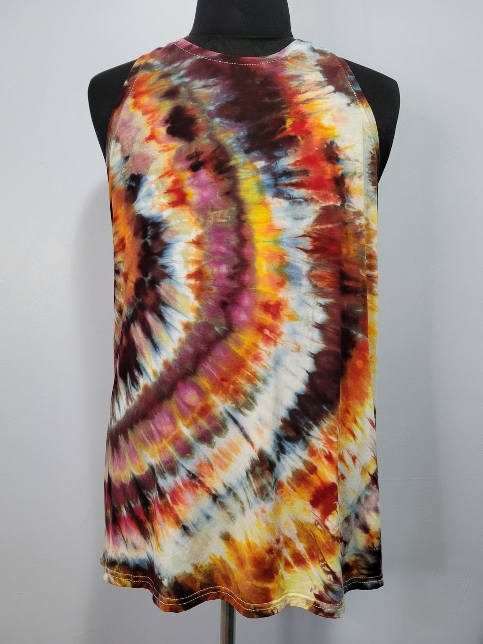 2X Racerback Tank, Petrified Wood