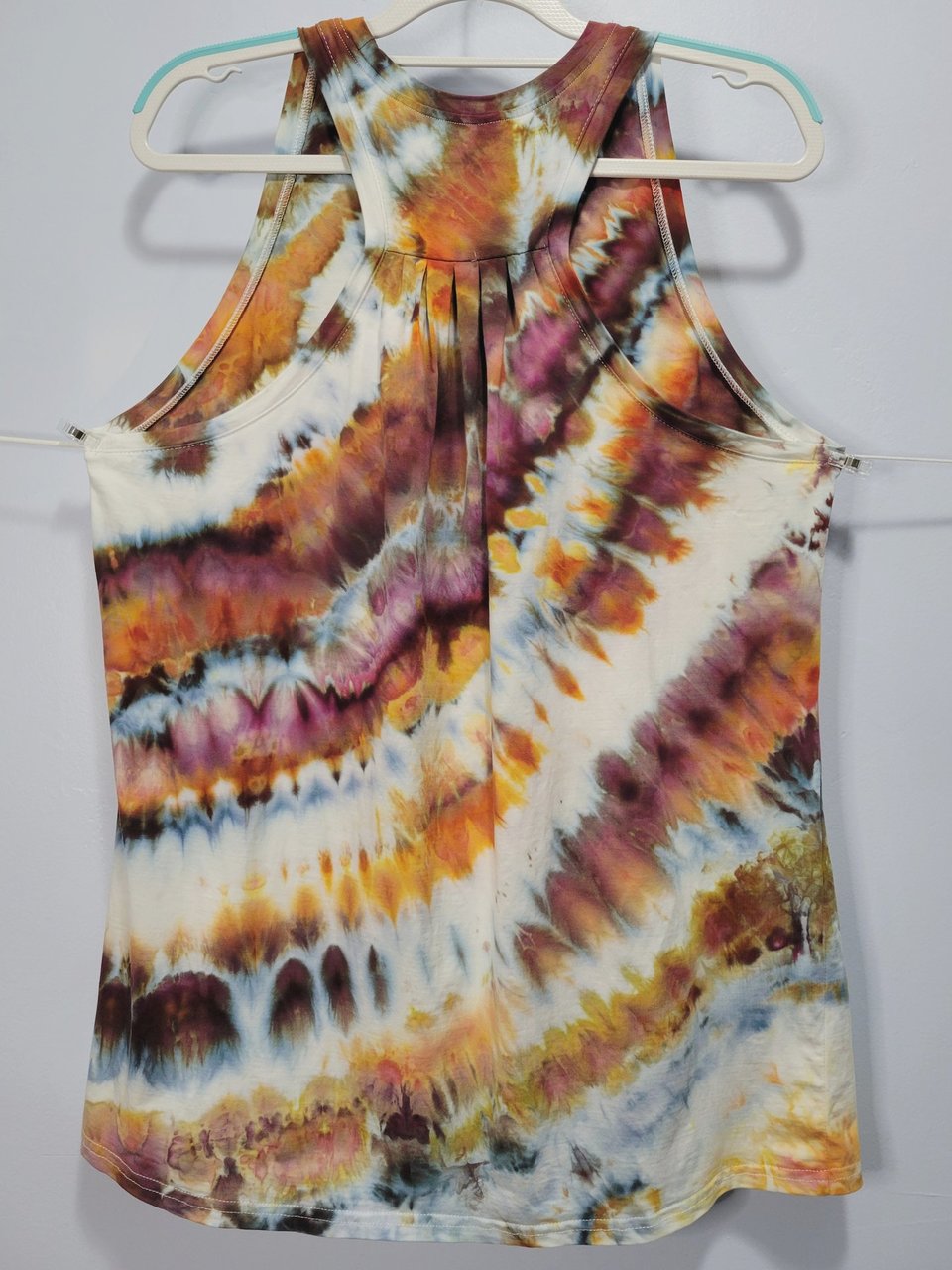 XL Racerback Rayon Tank, Petrified Wood