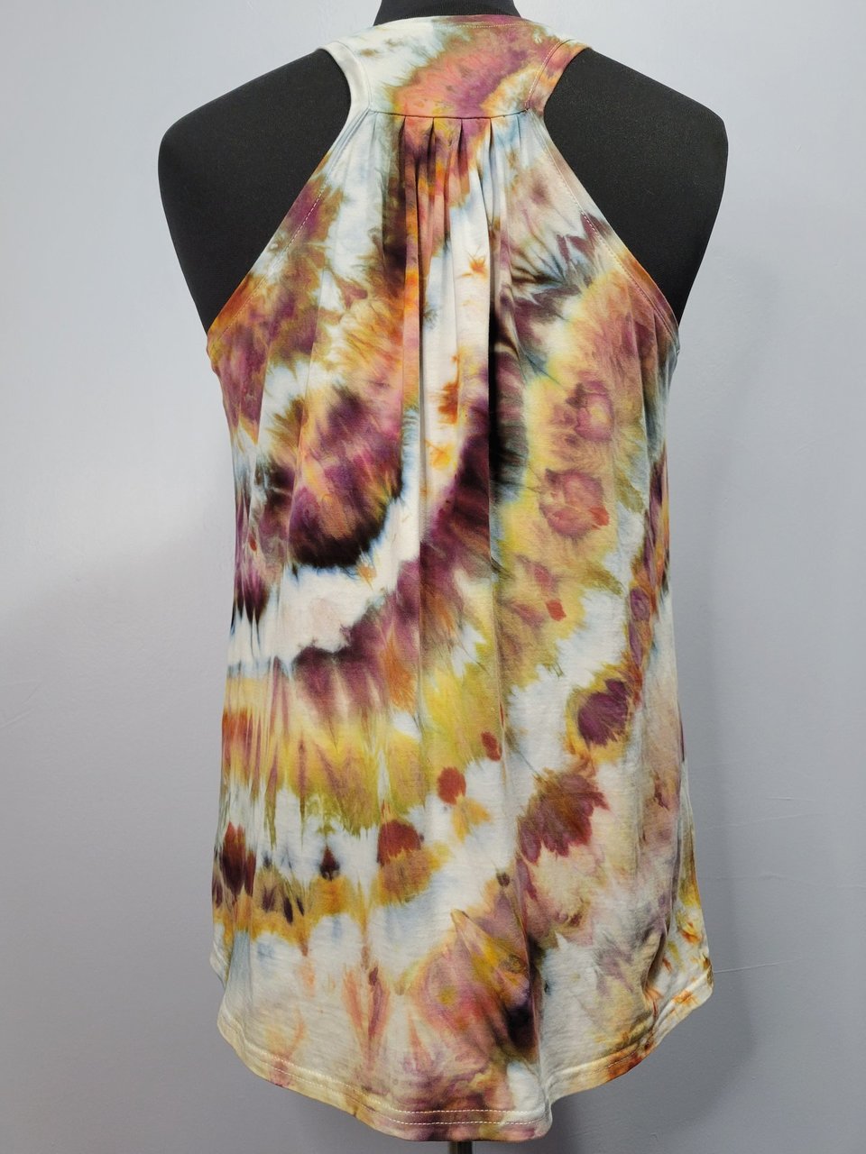 L Racerback Rayon Tank, Petrified Wood