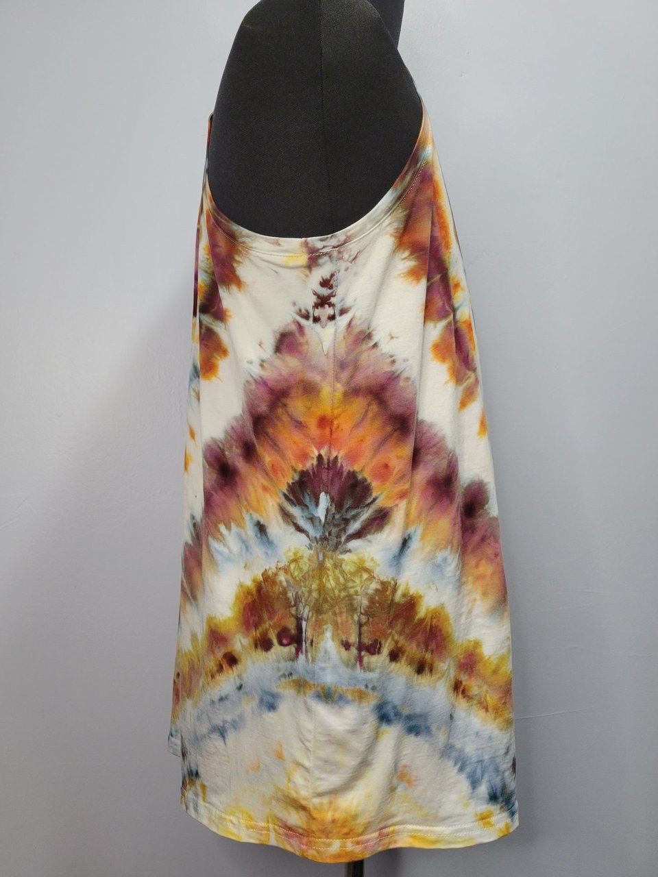 XL Racerback Rayon Tank, Petrified Wood