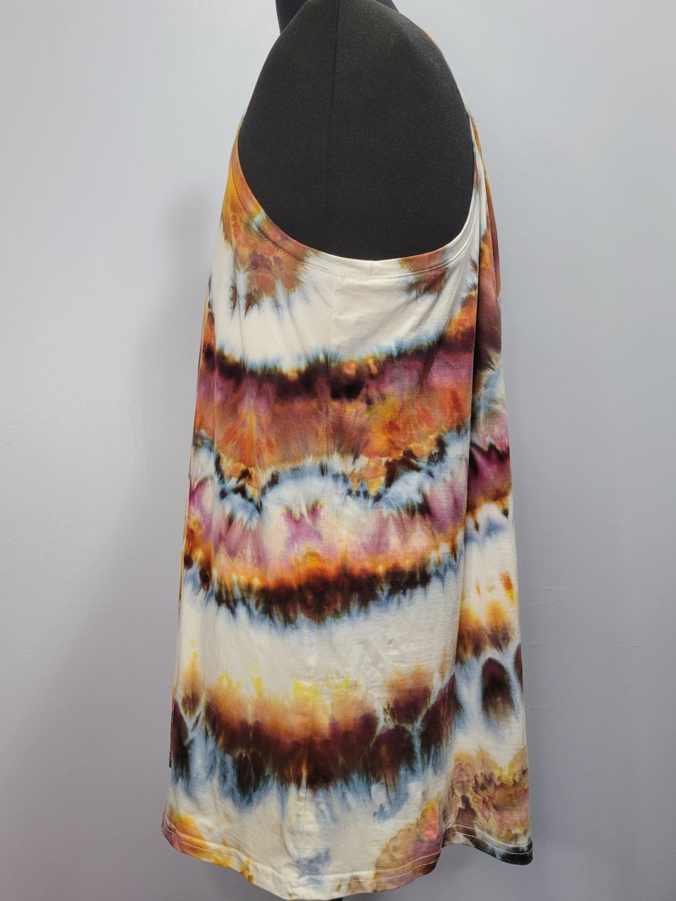 XL Racerback Rayon Tank, Petrified Wood
