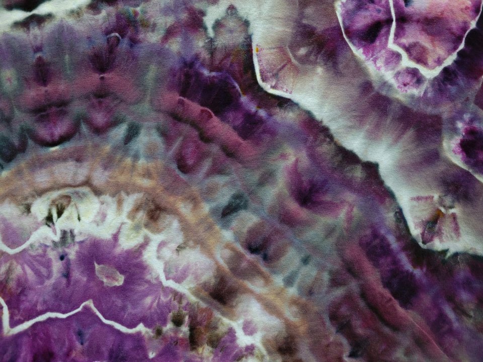 2XL Tall T-Shirt, Plum Geode