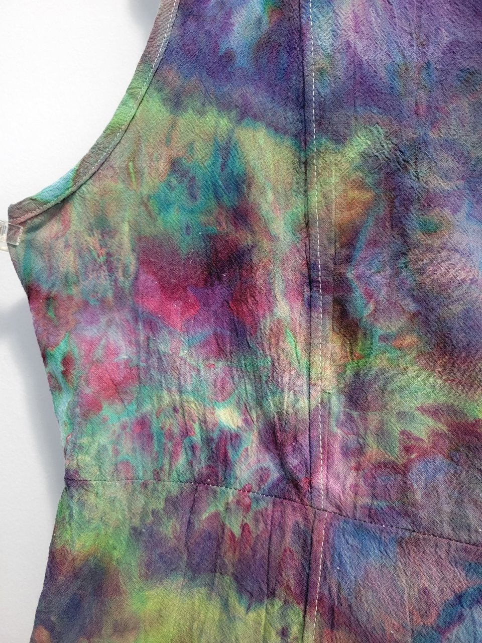 XXL Sleeveless Palazzo Jumper, Night Garden