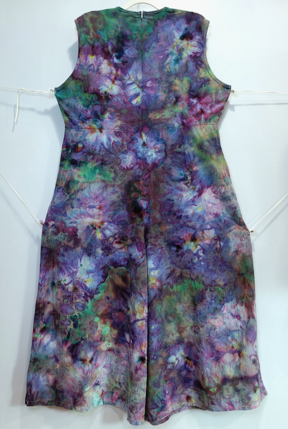 XXL Sleeveless Palazzo Jumper, Night Garden