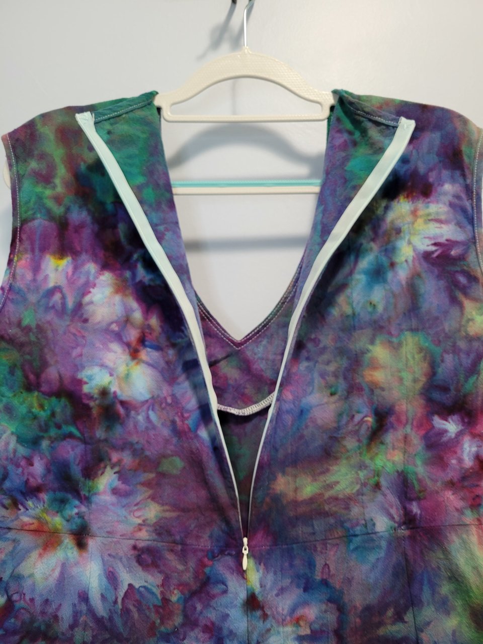 XXL Sleeveless Palazzo Jumper, Night Garden