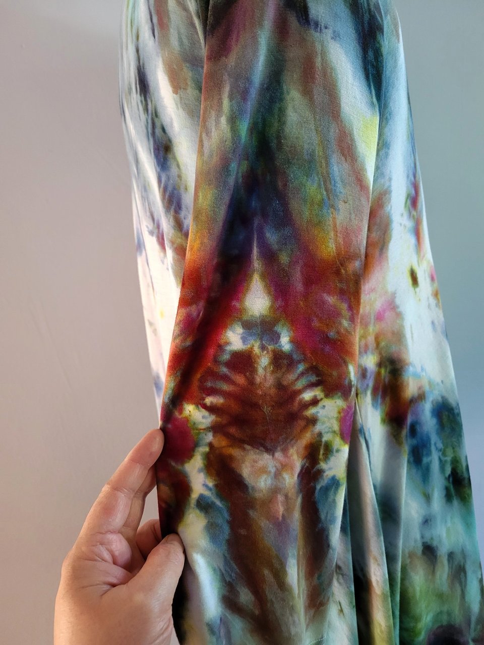 1X 3/4 Sleeve Hanky Hem Rayon Tunic, Portal