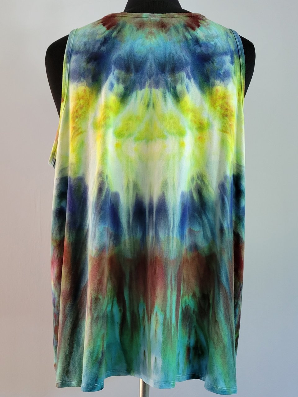 XXL Tank Rayon Swing Tunic, Portal