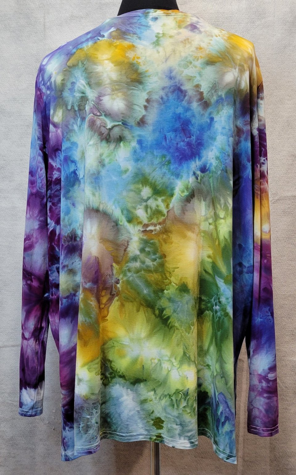 3XL Rayon Tunic, Monet Flow