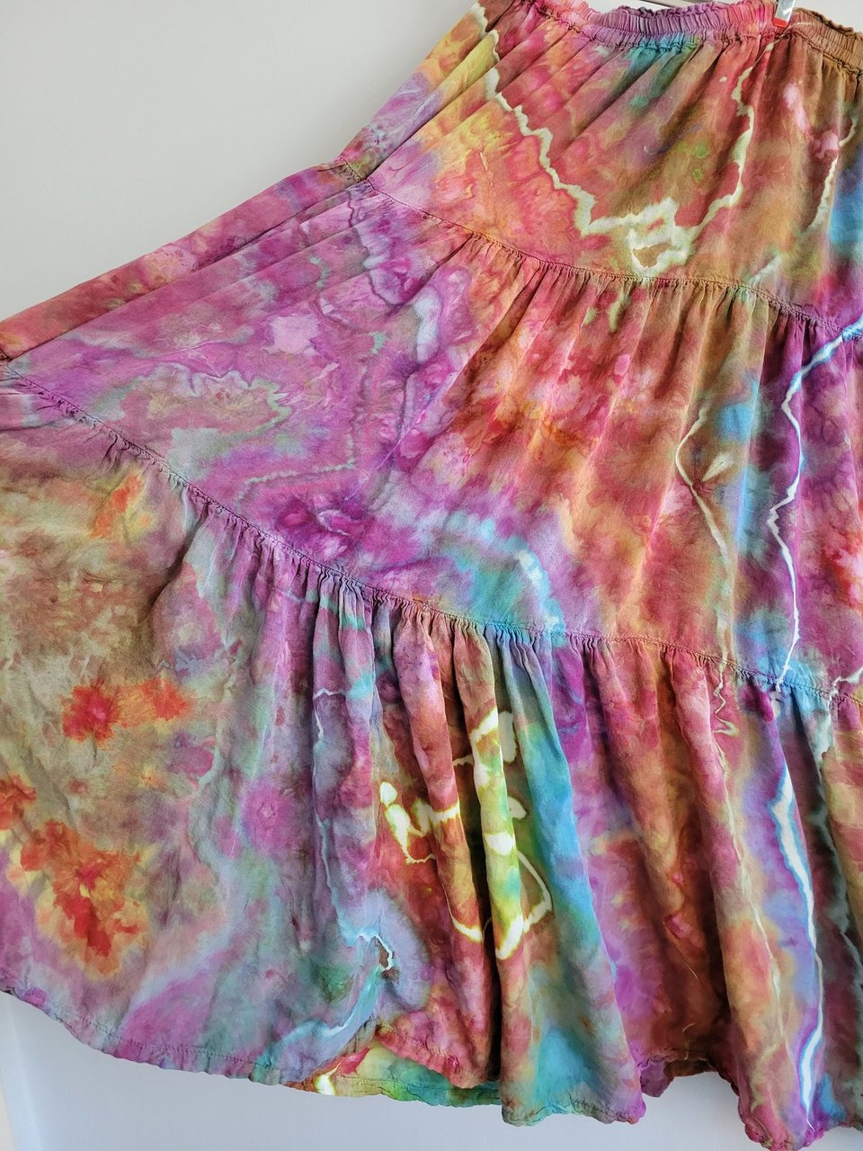 2X Rayon Skirt, Koroit Boulder