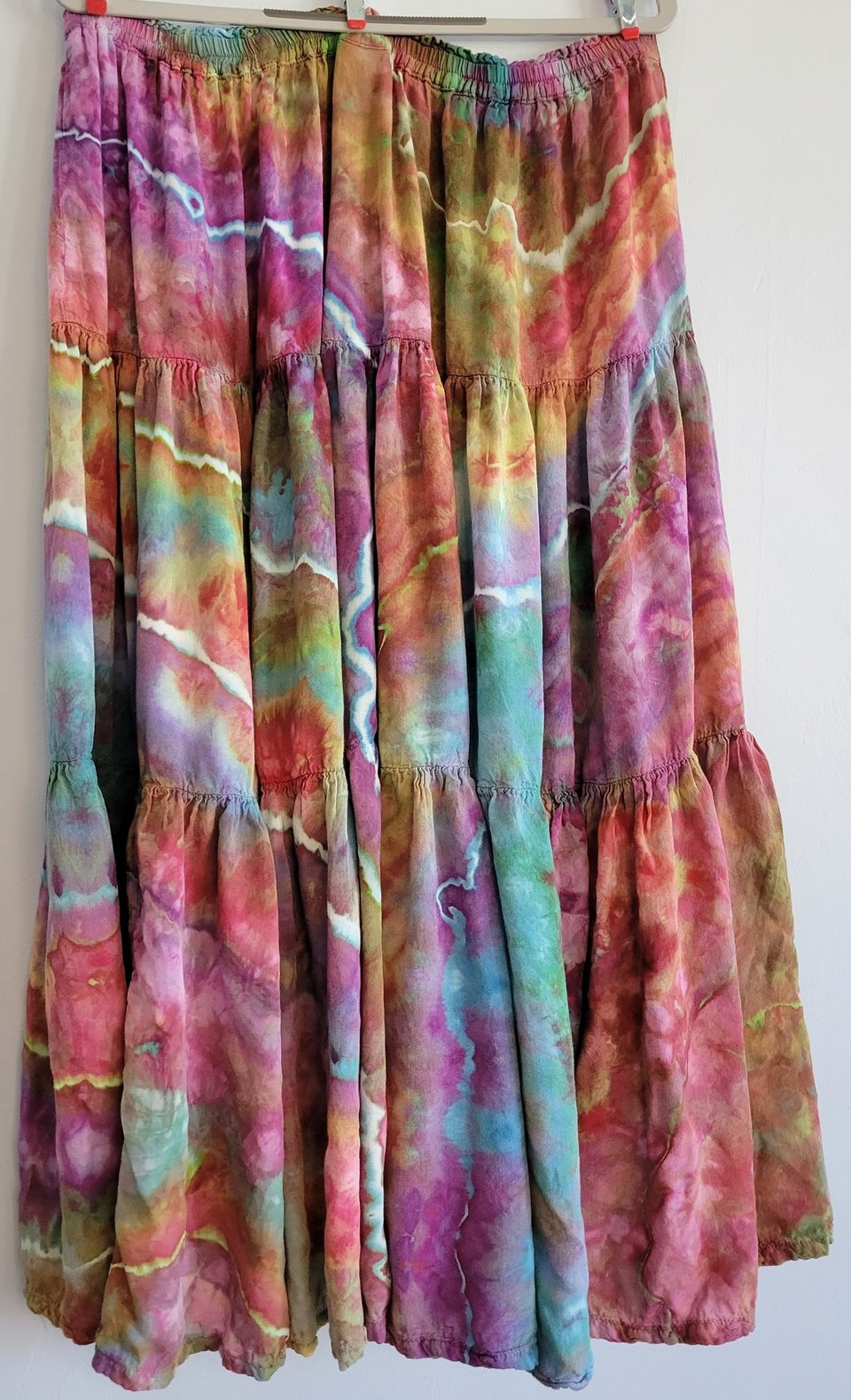 2X Rayon Skirt, Koroit Boulder