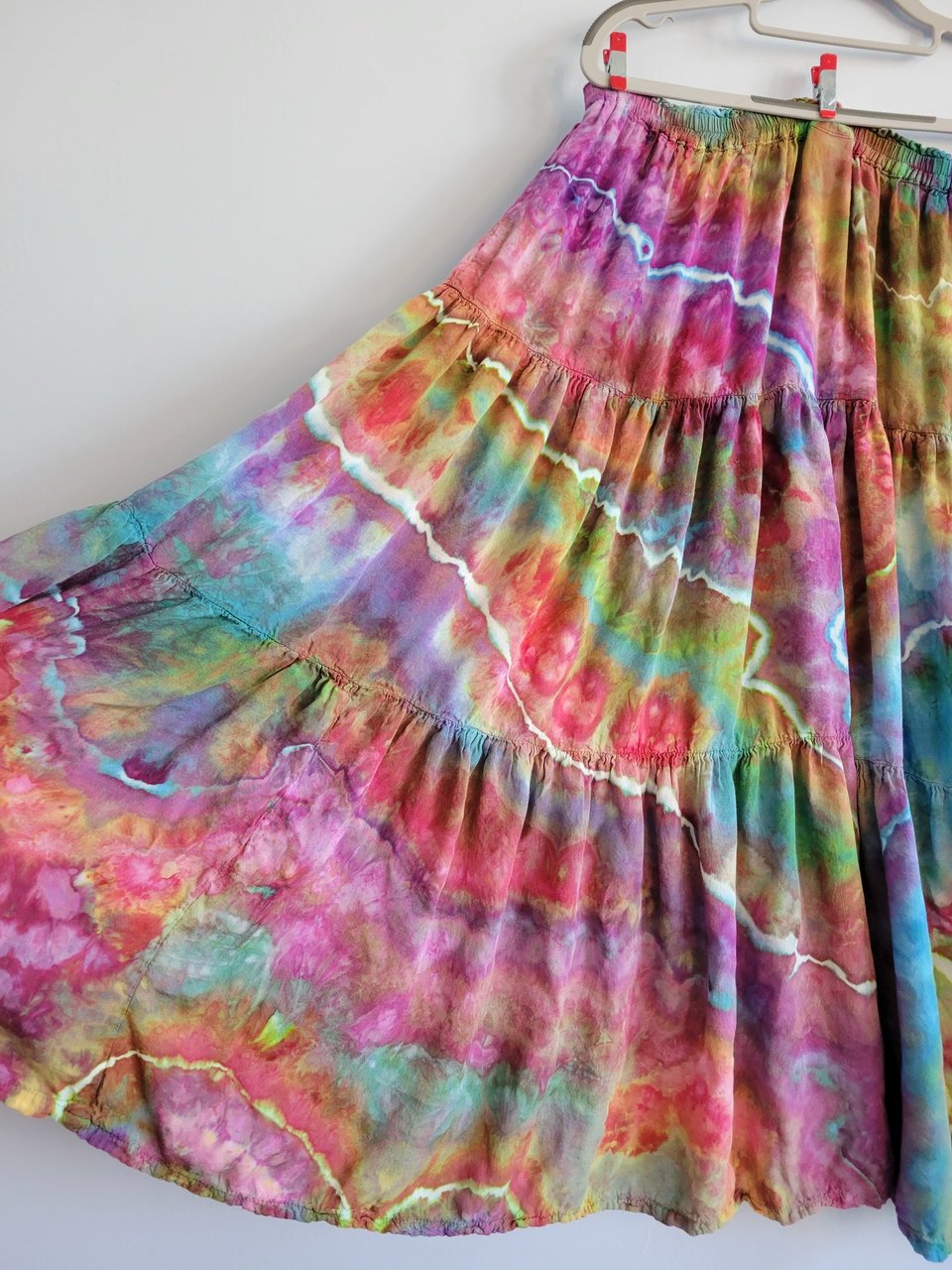 2X Rayon Skirt, Koroit Boulder