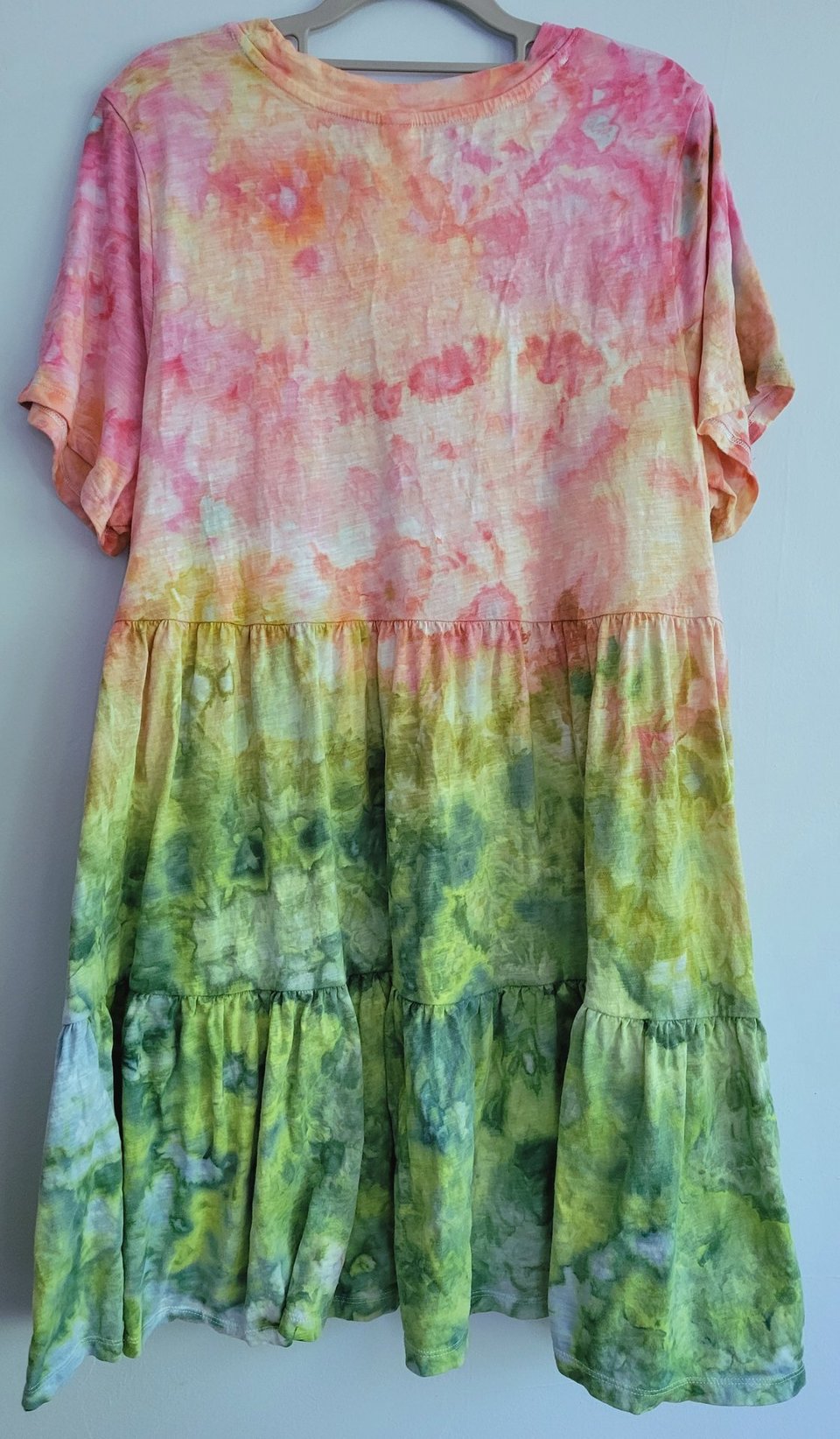 XL Swing Dress, Summer Garden