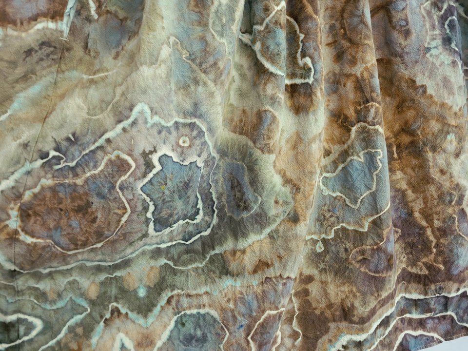 Smock Apron, Cedar & Desert Green Geode