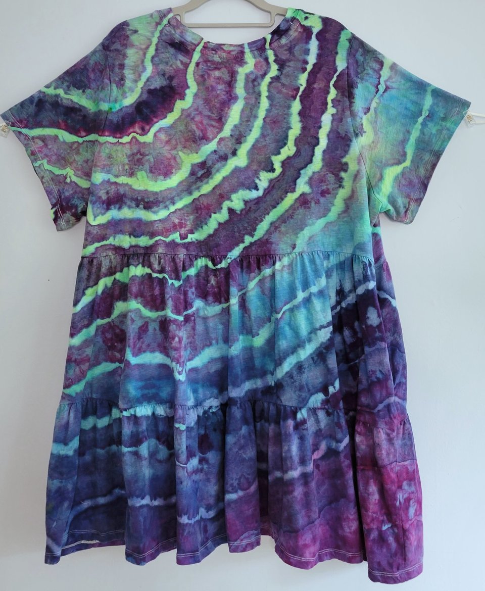 2X Swing Dress, Abalone
