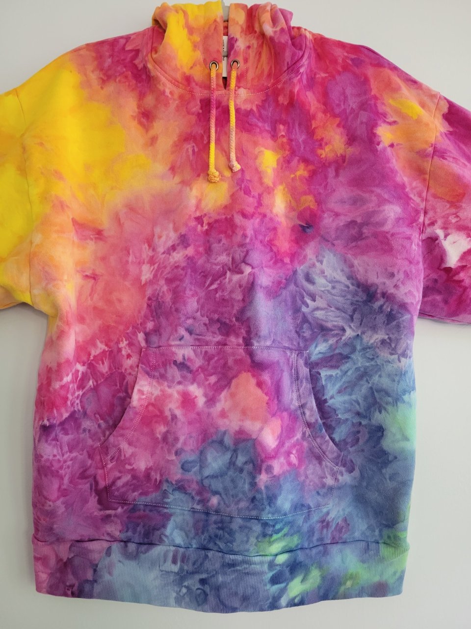 M/L Hoodie, Bright Rainbow