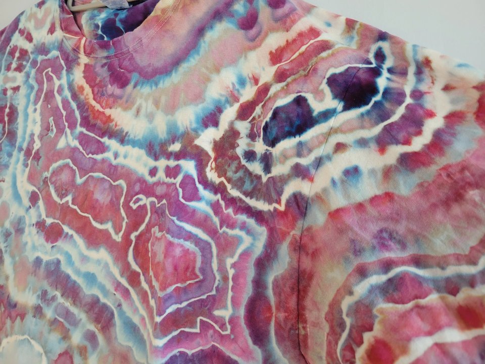 2XL Tall T-shirt, Dusk Geode