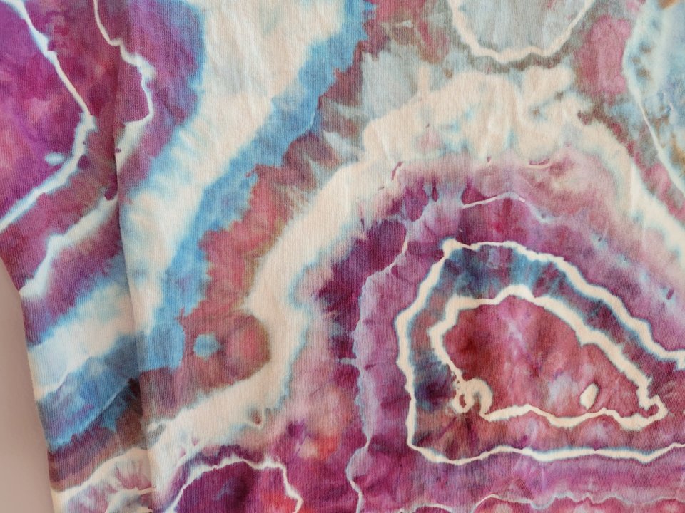 2XL Tall T-shirt, Dusk Geode