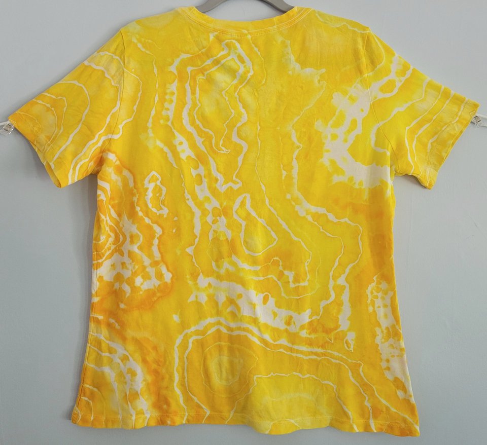 L Ladies T-shirt, Sunshine Geode