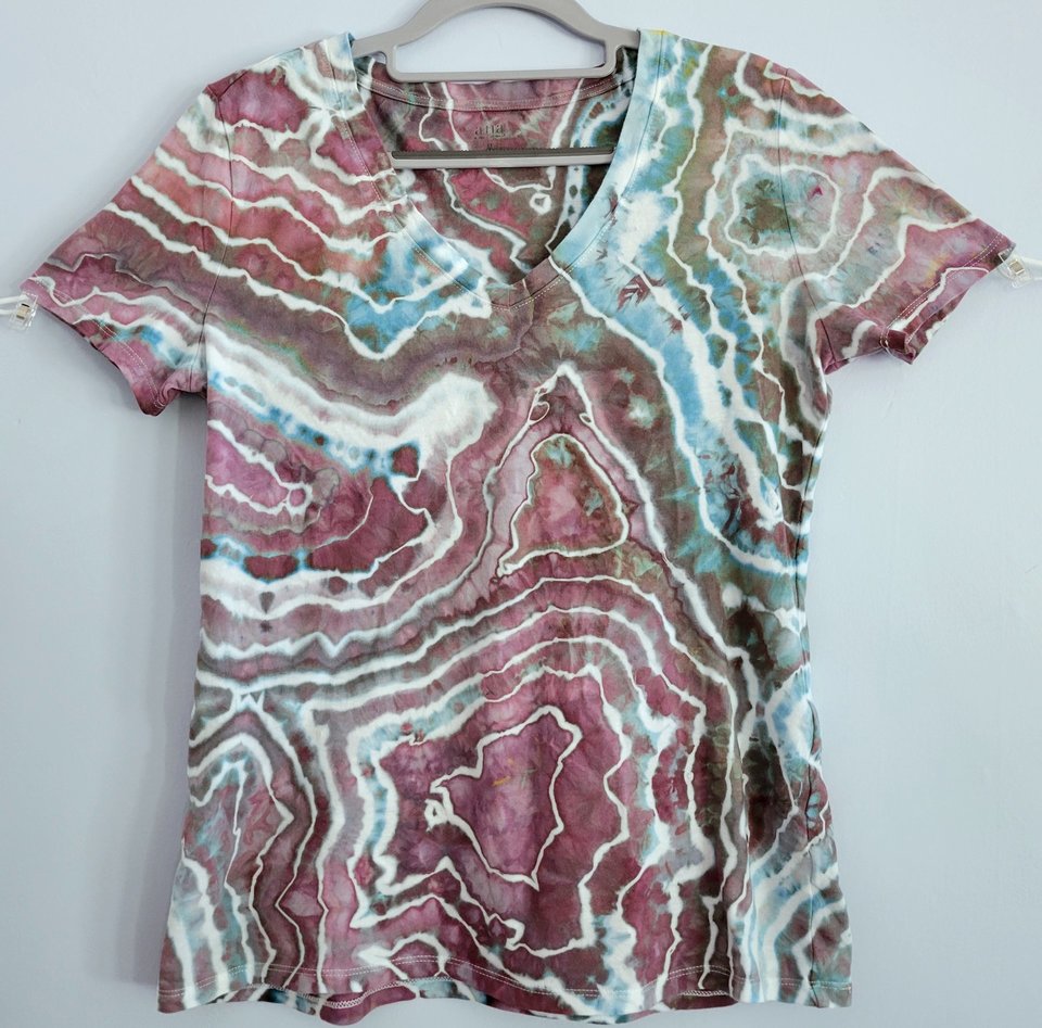 M T-shirt, Stormy Sky Geode