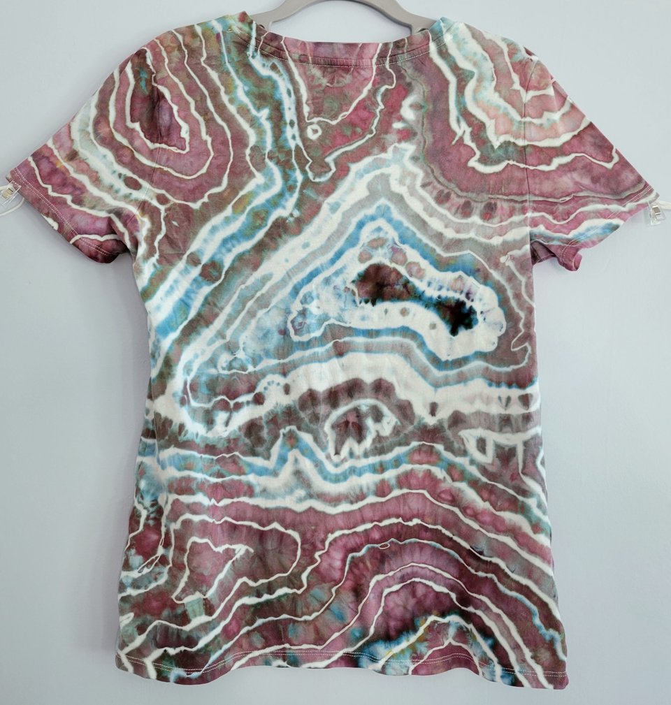 M T-shirt, Stormy Sky Geode