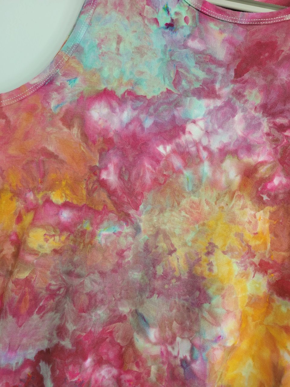 M Petite Luxe Tank, Unicorn Watercolor