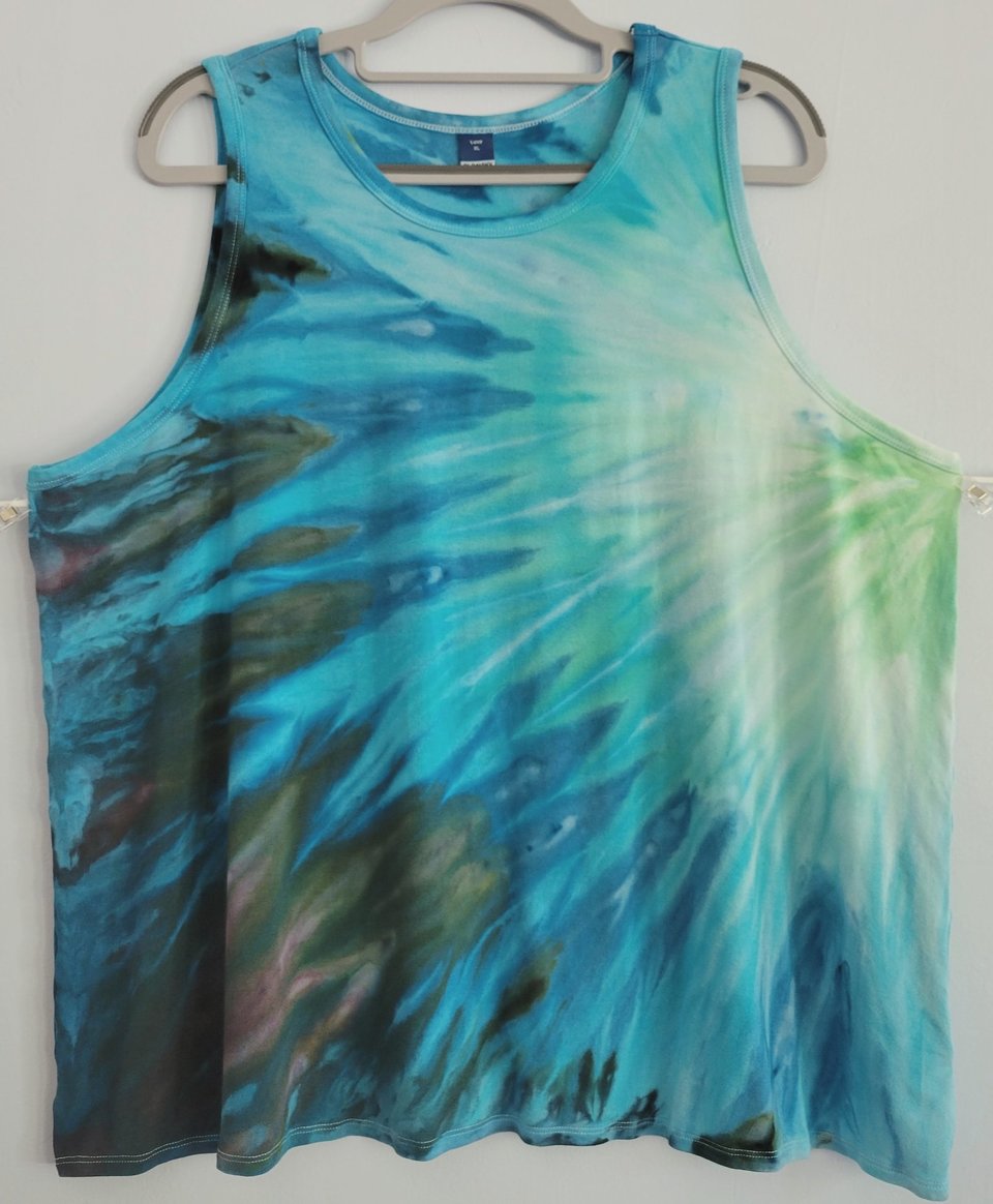 XL Luxe Tank, Ocean Splash