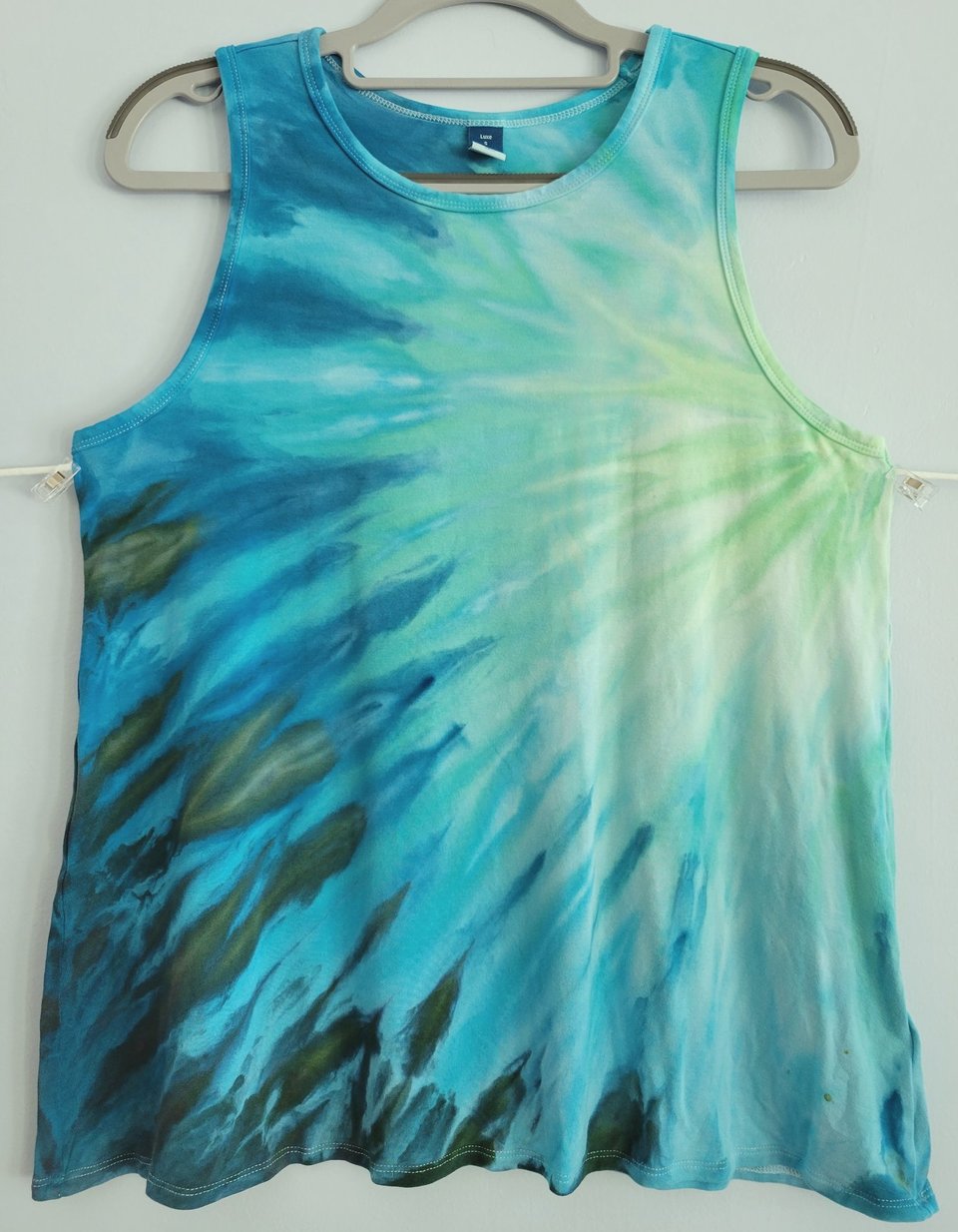 S Luxe Tank, Ocean Splash