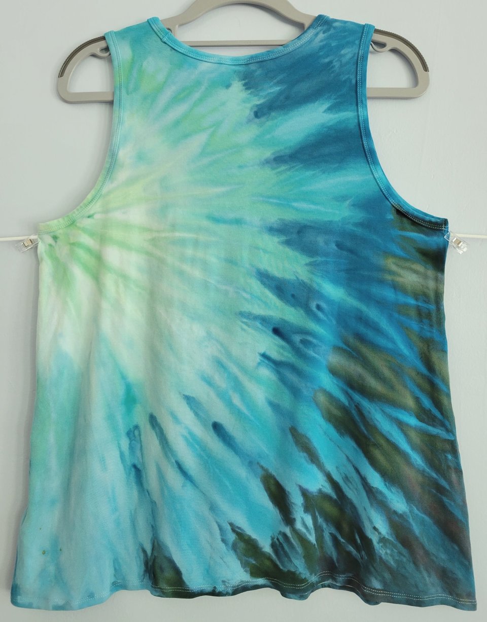 S Luxe Tank, Ocean Splash