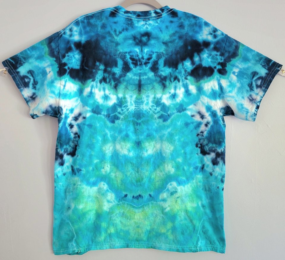 L Unisex Crewneck T, Aquatic