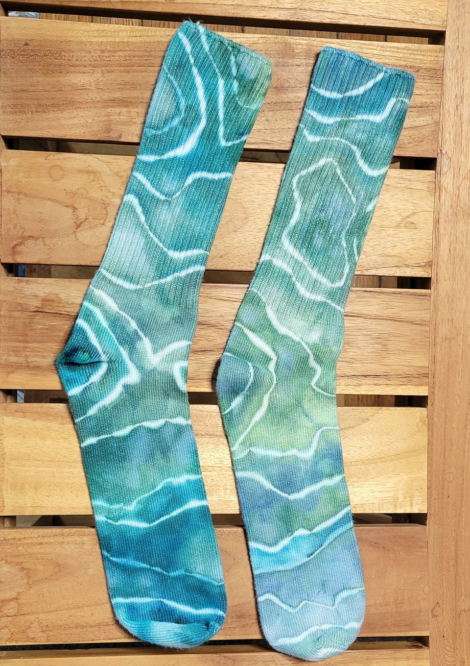 Hemp Socks, Sea Geode