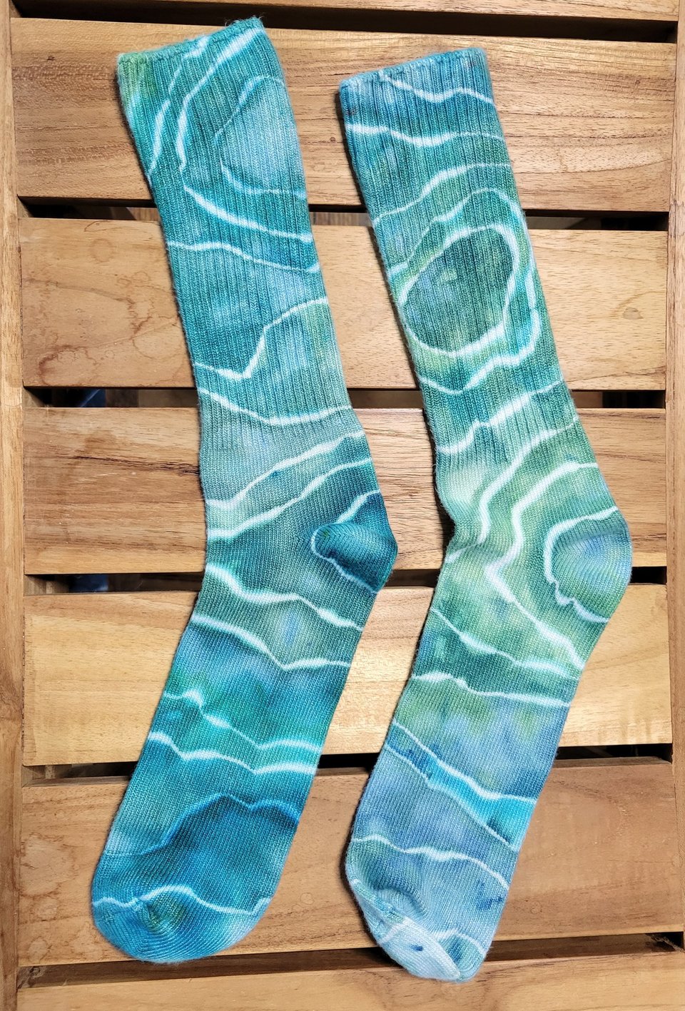 Hemp Socks, Sea Geode