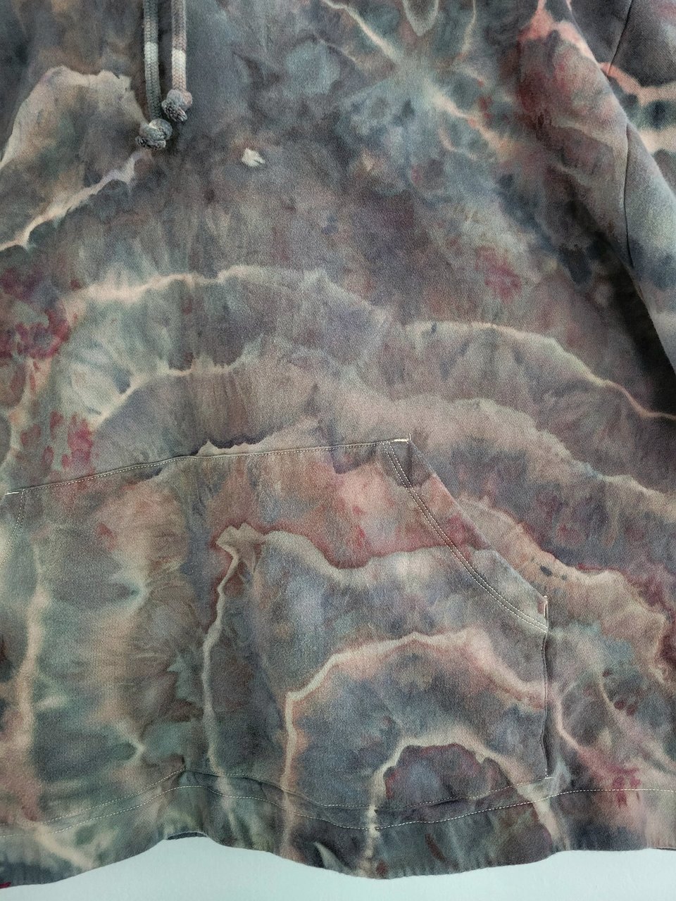 2XL Hoodie & Short Set, Black Rose Geode