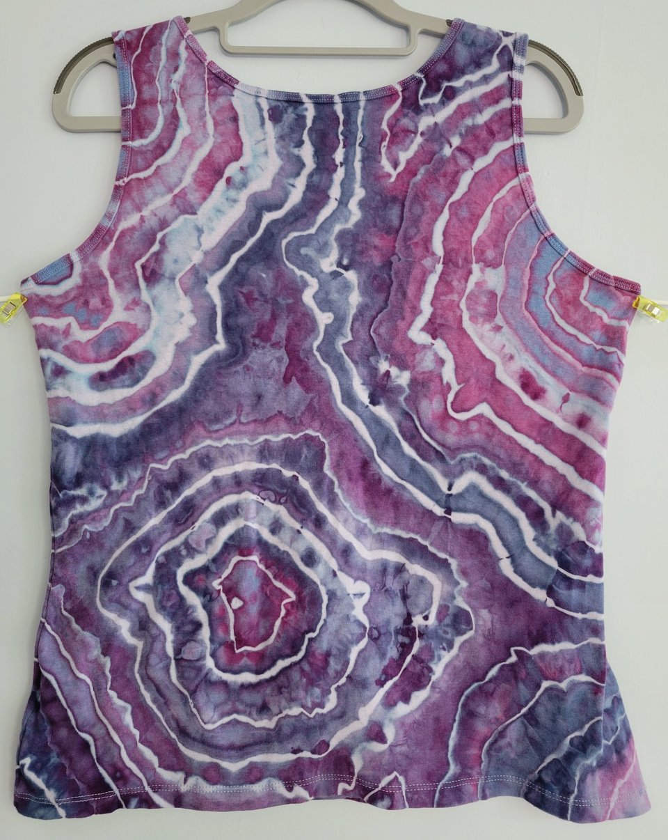 L Tank, Plum Geode
