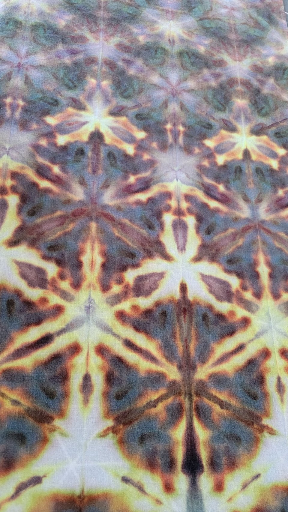 Bandana, Tortoise Shell Shibori