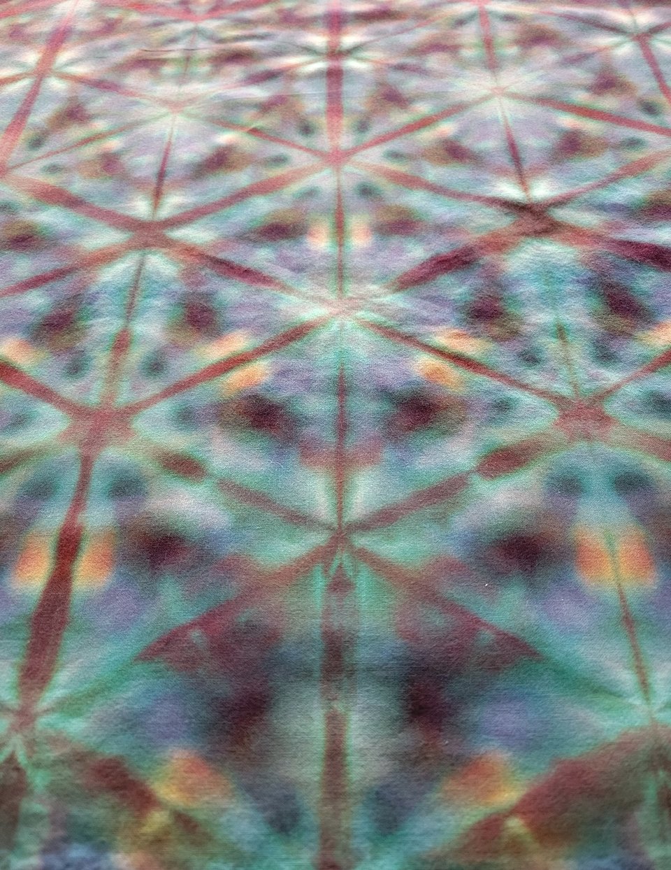 Bandana, Large, Strawberry Skies
