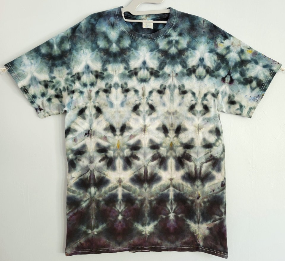 L Tall T, Marine Wolf Shibori