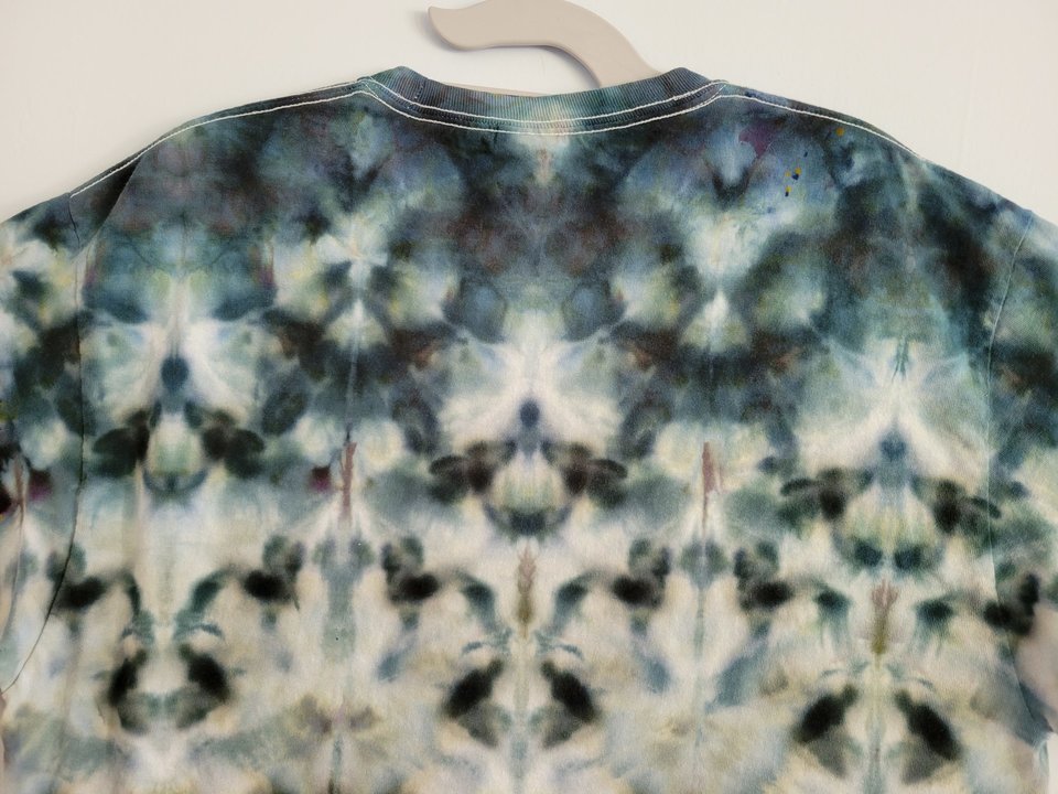 L Tall T, Marine Wolf Shibori