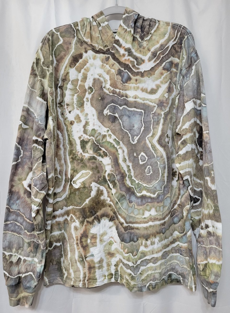 L Hoodie T-shirt, Bracken Geode
