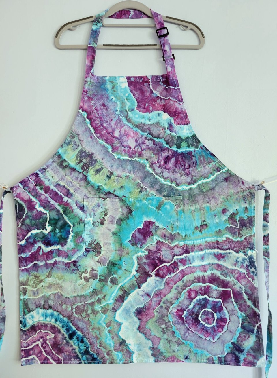 Apron, Aster & Teal Geode 