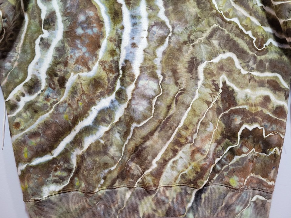 XXL Bamboo Viscose Hoodie, Bracken Geode