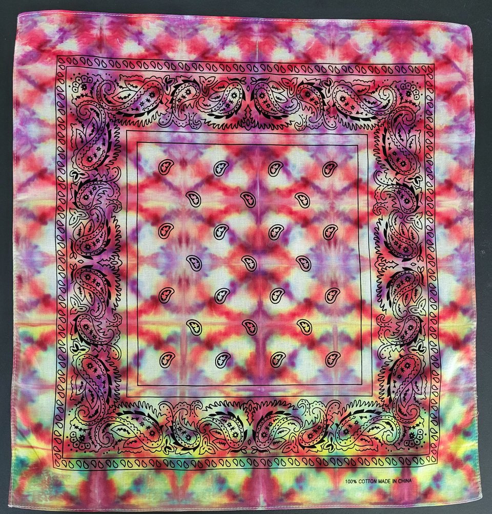 Bandana, Small, Kaliedoscope 