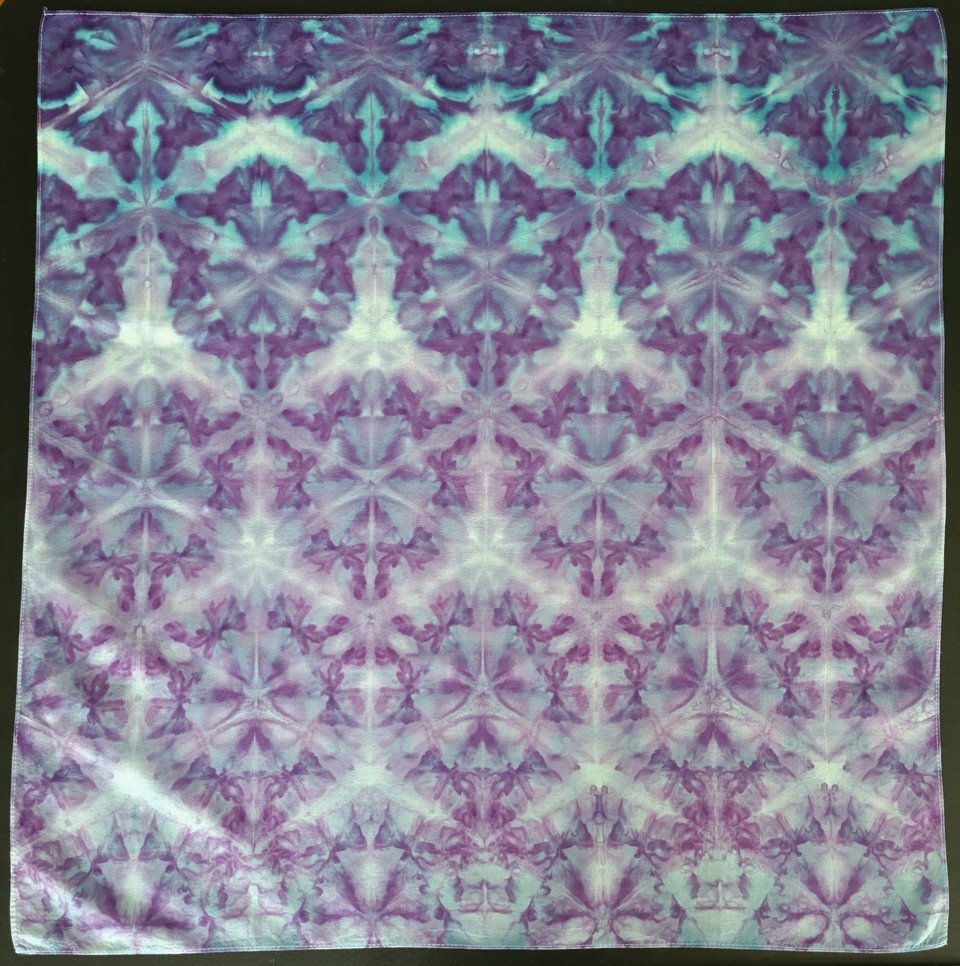 Bandana, Large, Evensong Shibori