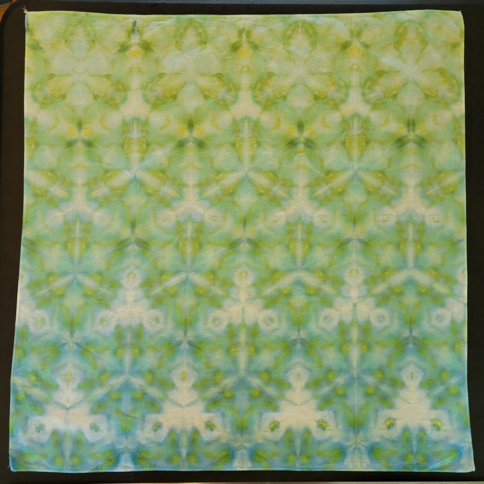 Bandana, Large, Mystical Shibori