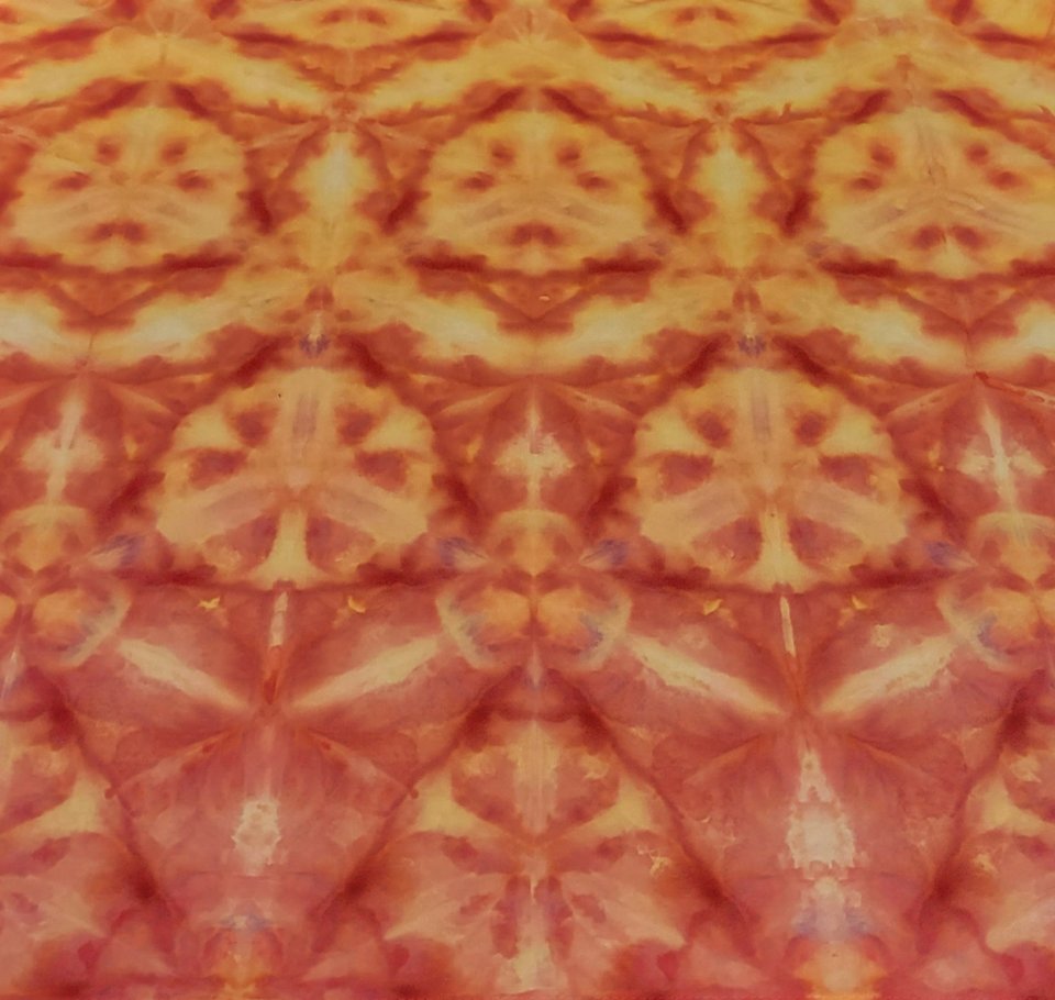 Bandana, Medium, Fireball Shibori
