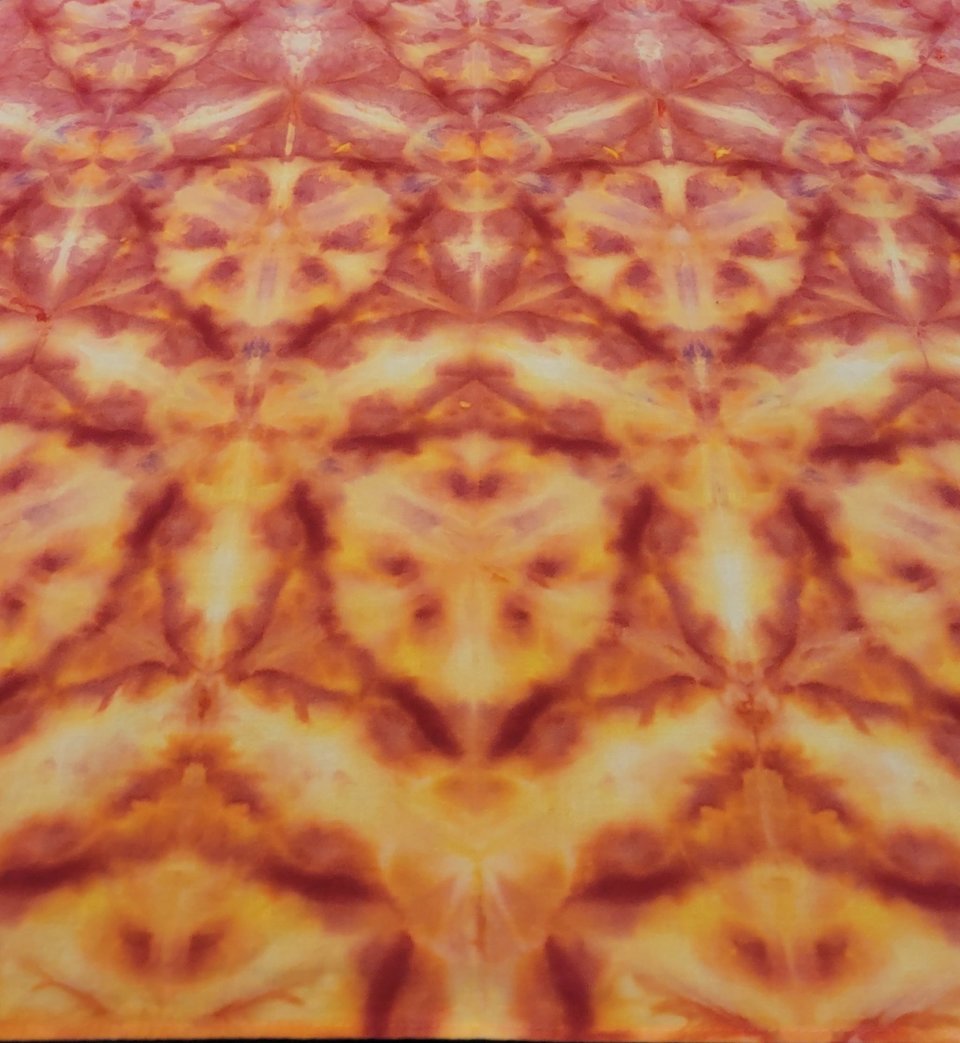 Bandana, Medium, Fireball Shibori