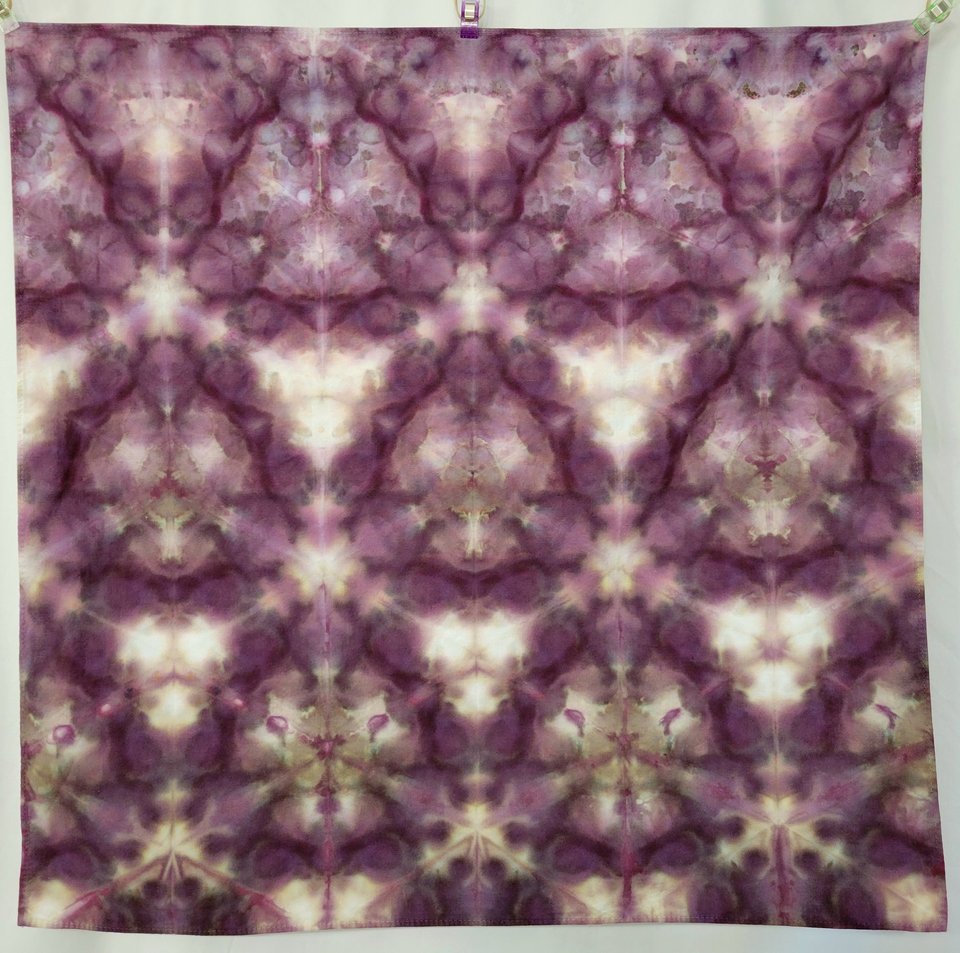 Bandana, Medium, Black Magic Shibori